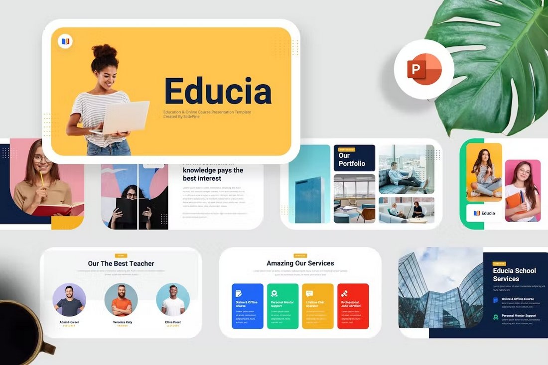 Educia - Education Powerpoint Template