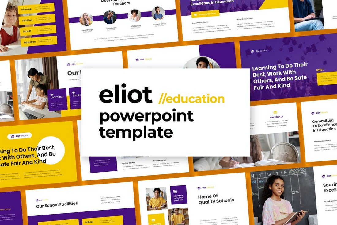 Eliot - Education Interactive PowerPoint Template