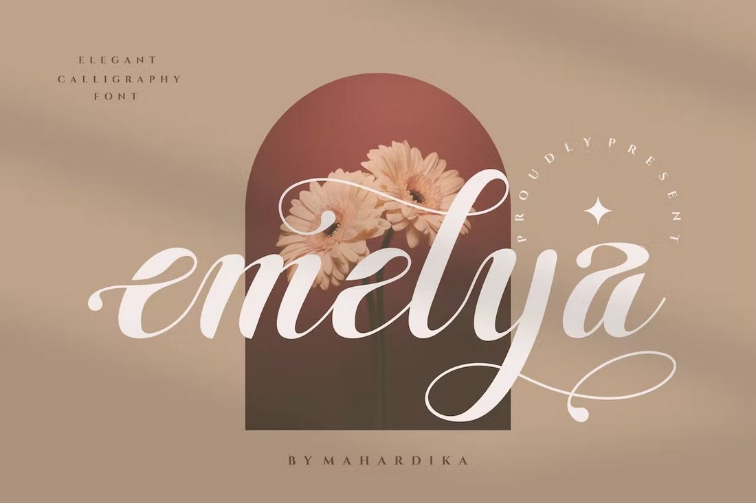 Emelya - Elegant Script Calligraphy Font