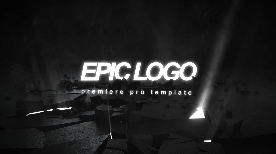 Epic Logo - Premiere Pro Logo Reveal Template