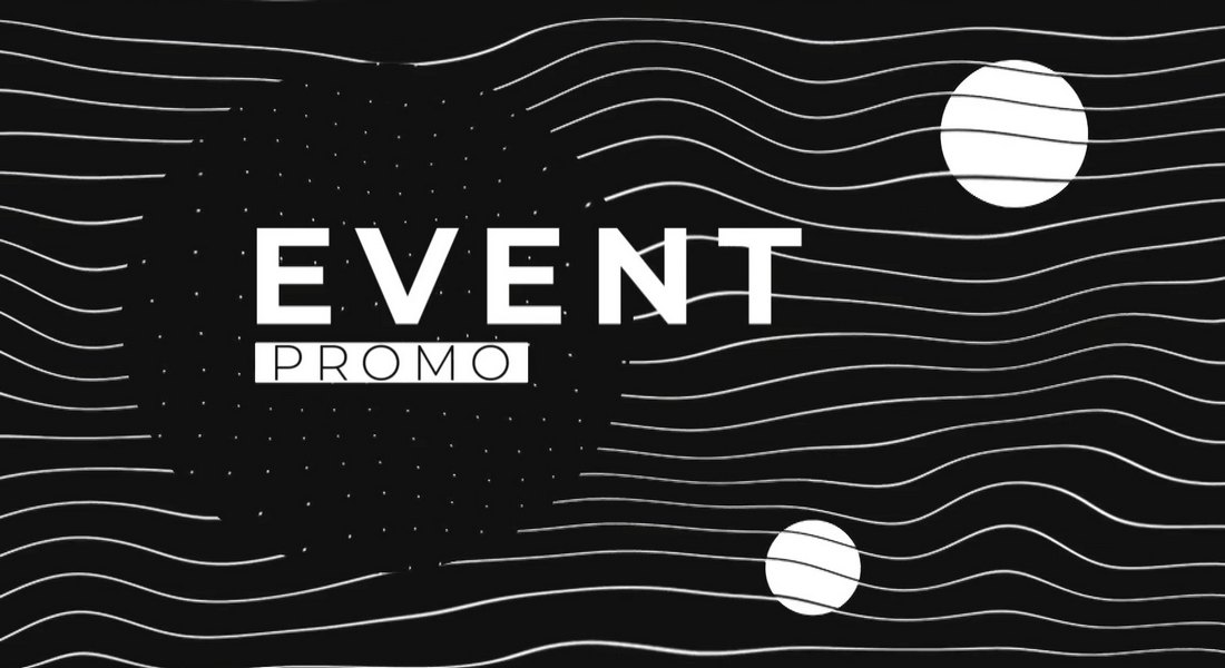 Event Promo Black and White Premiere Pro Template