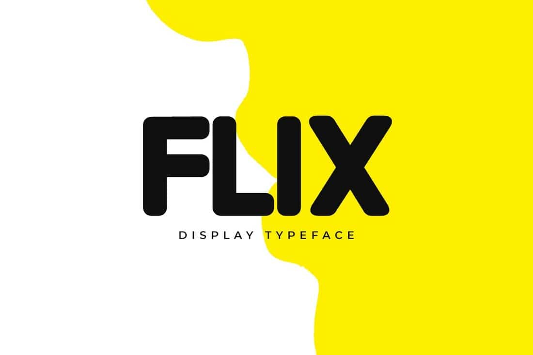 FLIX - Creative Poster Font