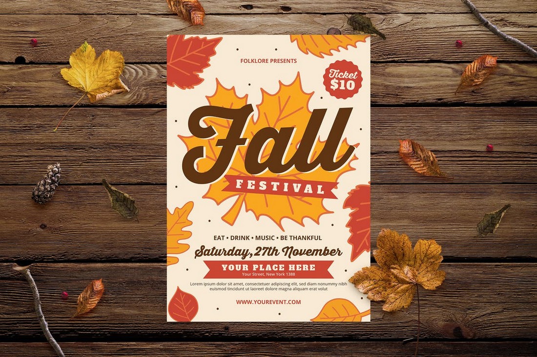 Fall Festival Flyer Template