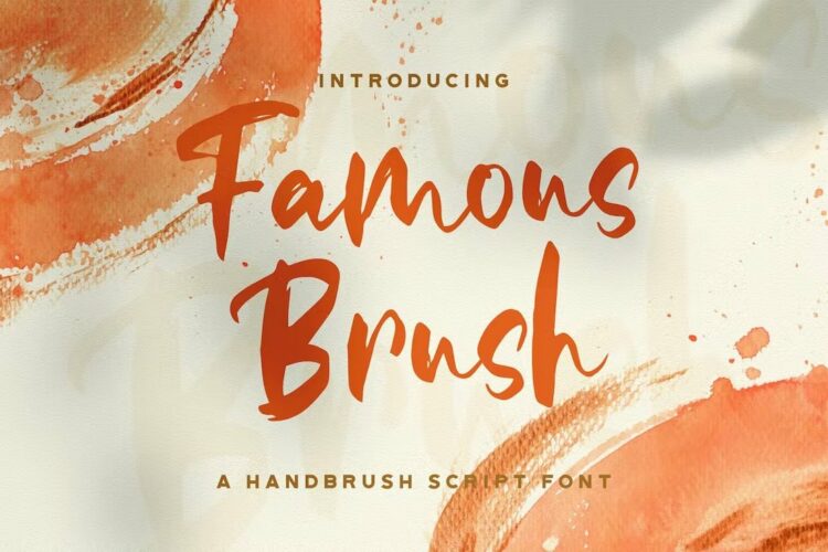 35+ Best Paint Brush Fonts (Free & Pro) Theme Junkie