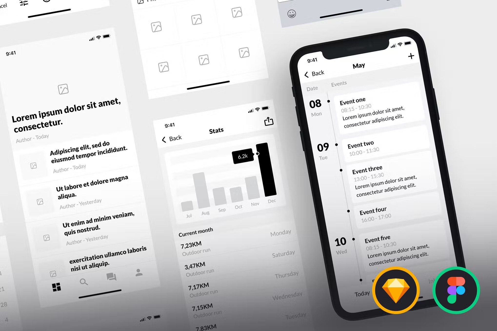 Figma app template