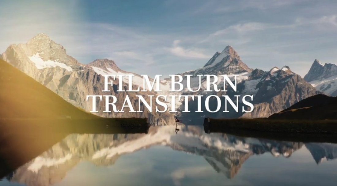 Film Burn Transitions for DaVinci Resolve