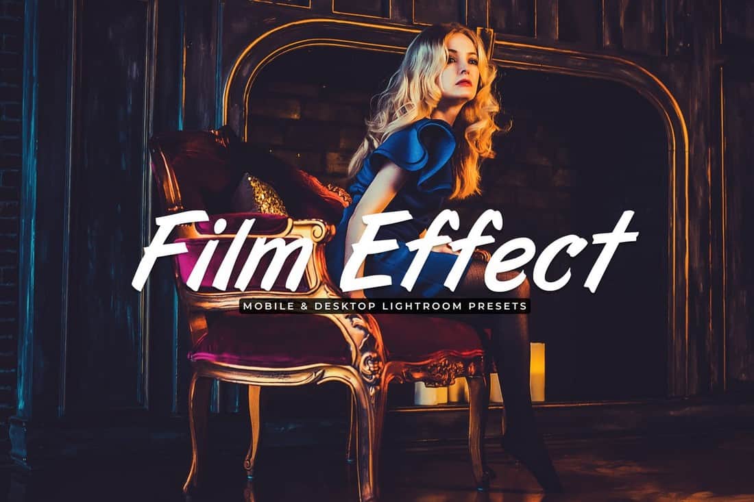 Film Effect - Mobile & Desktop Lightroom Presets