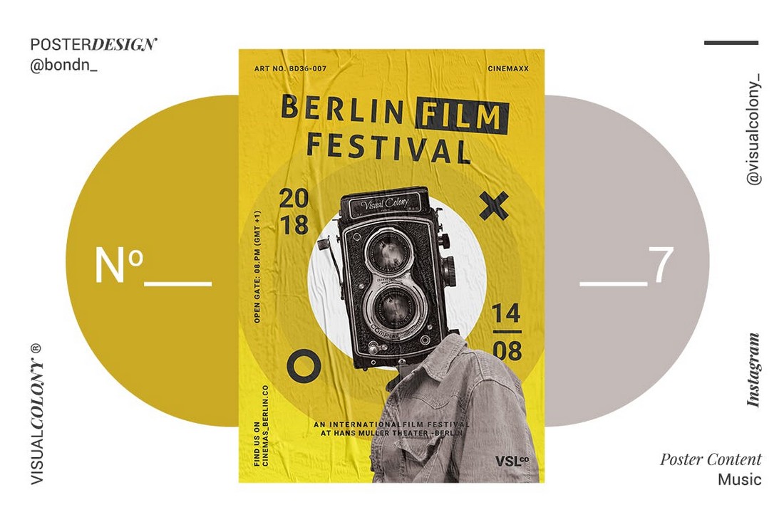 Film Festival Flyer Template