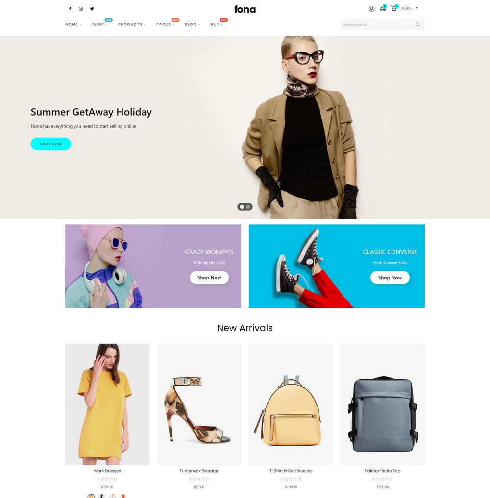 Fona - Premium Multipurpose Shopify Theme