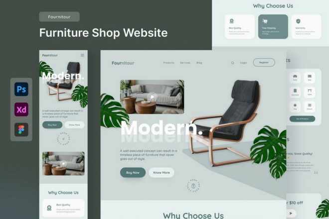 30+ Best Figma Landing Pages Templates, Wireframes & UI Kits - Theme Junkie