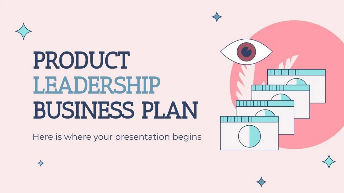 Free Business Plan Animated PowerPoint Template