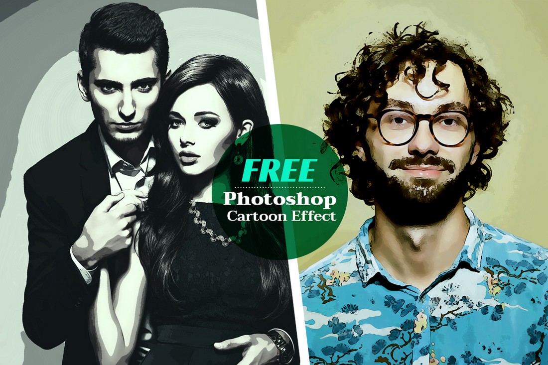 Free Cartoon Effect Photoshop Action