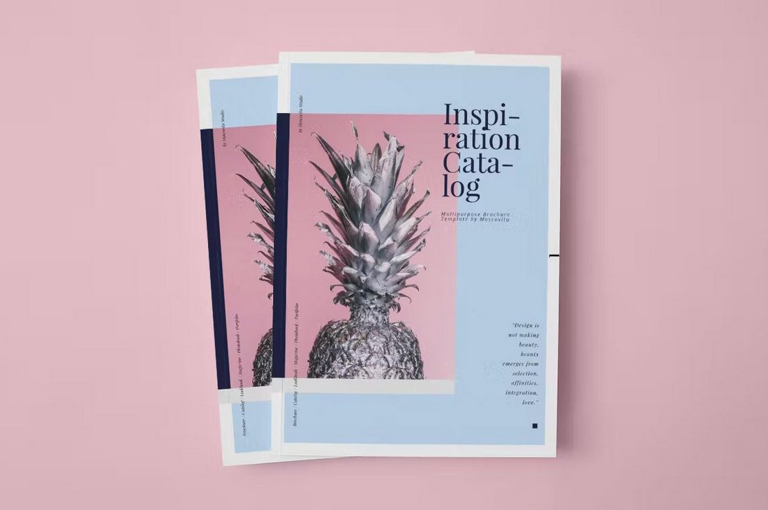 Free Catalog Brochure Template