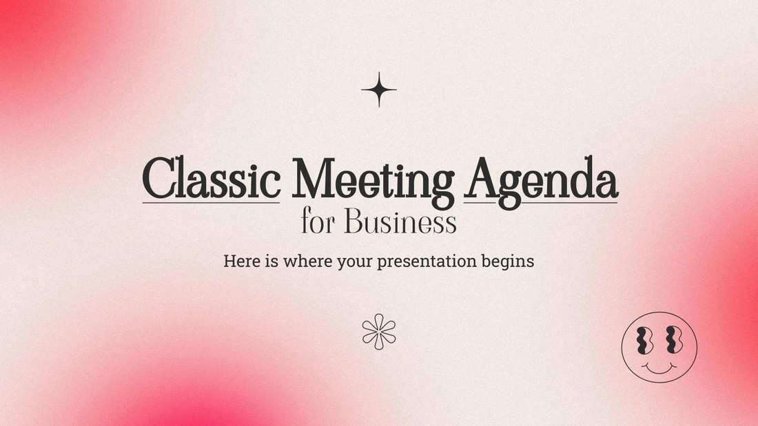 Free-Classic-Meeting-Agenda-PowerPoint-Template