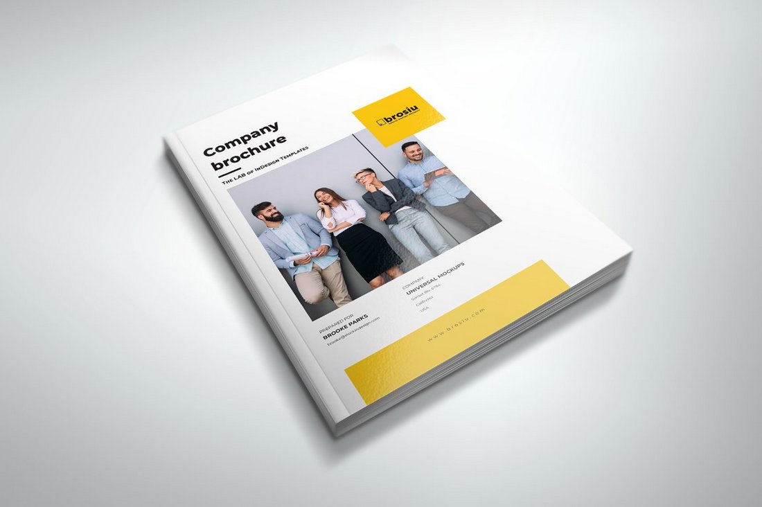 Free Company Brochure Template