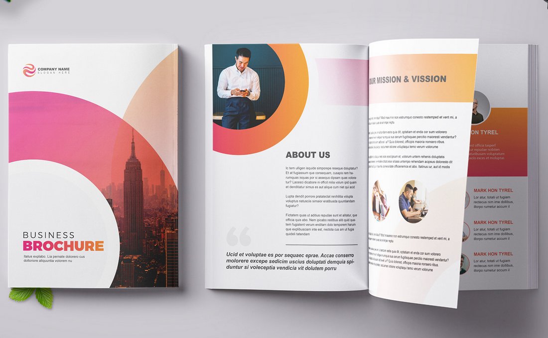 Free Company Profile Brochure Template