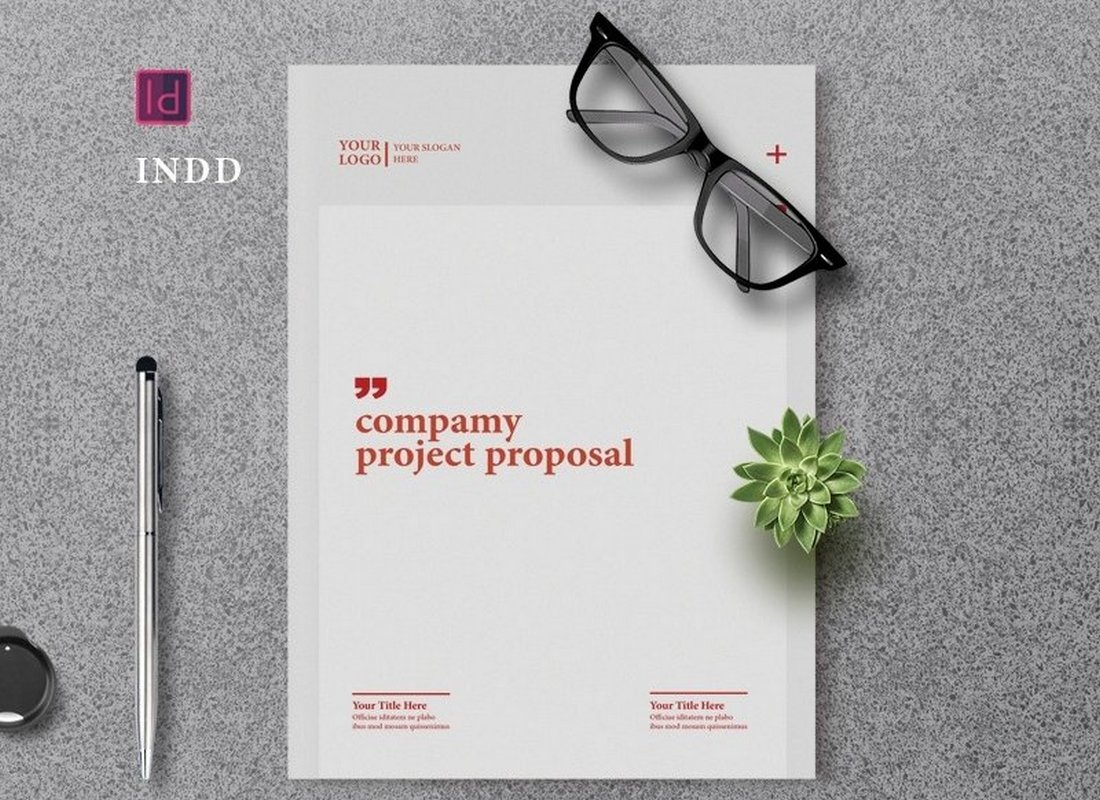 Free Company Project Proposal Template