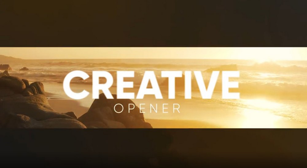 Free Creative Modern Opener MOGRT for Premiere Pro