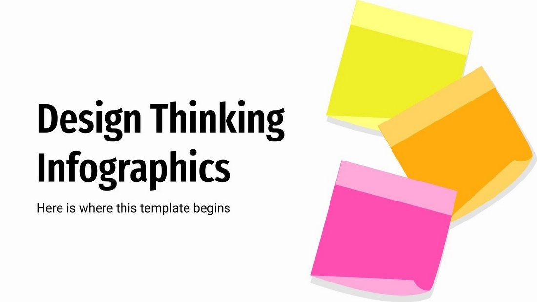 Free Design Thinking Infographics PPT