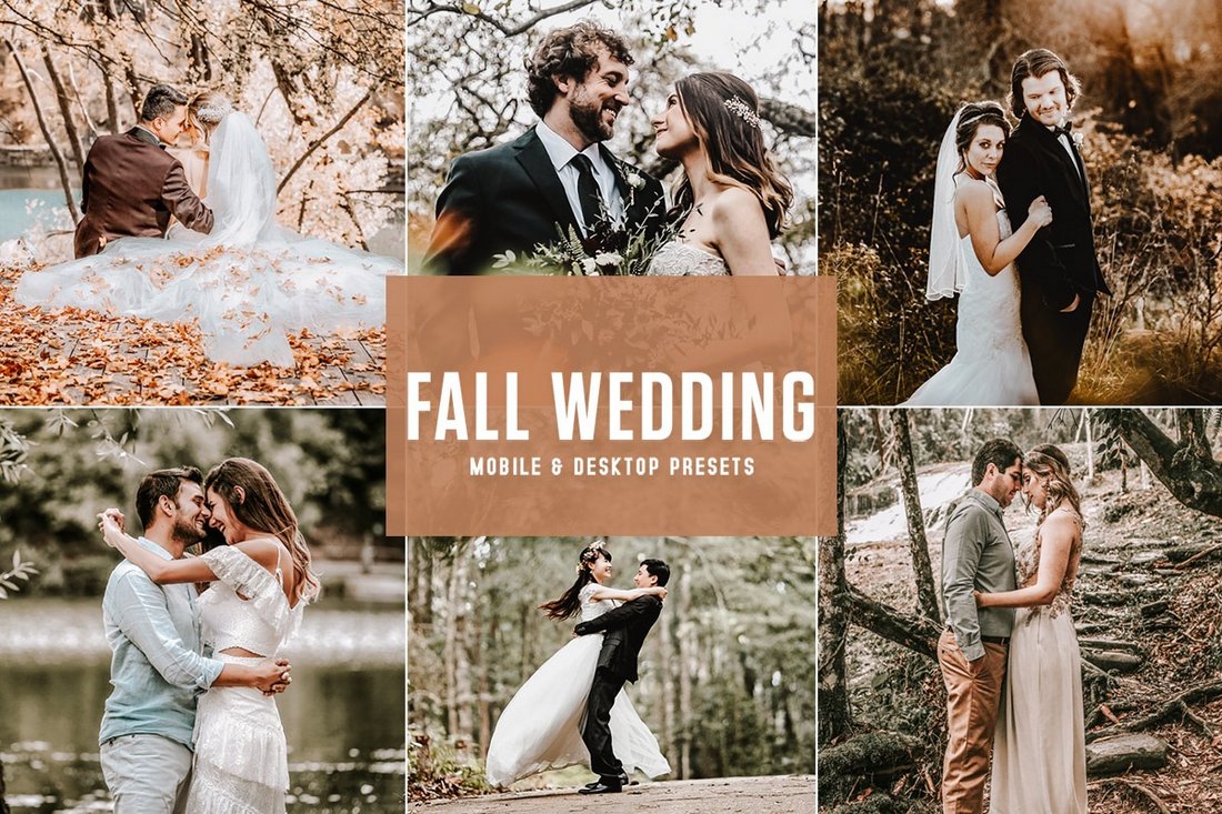 Free Fall Wedding Mobile & Desktop Lightroom Presets