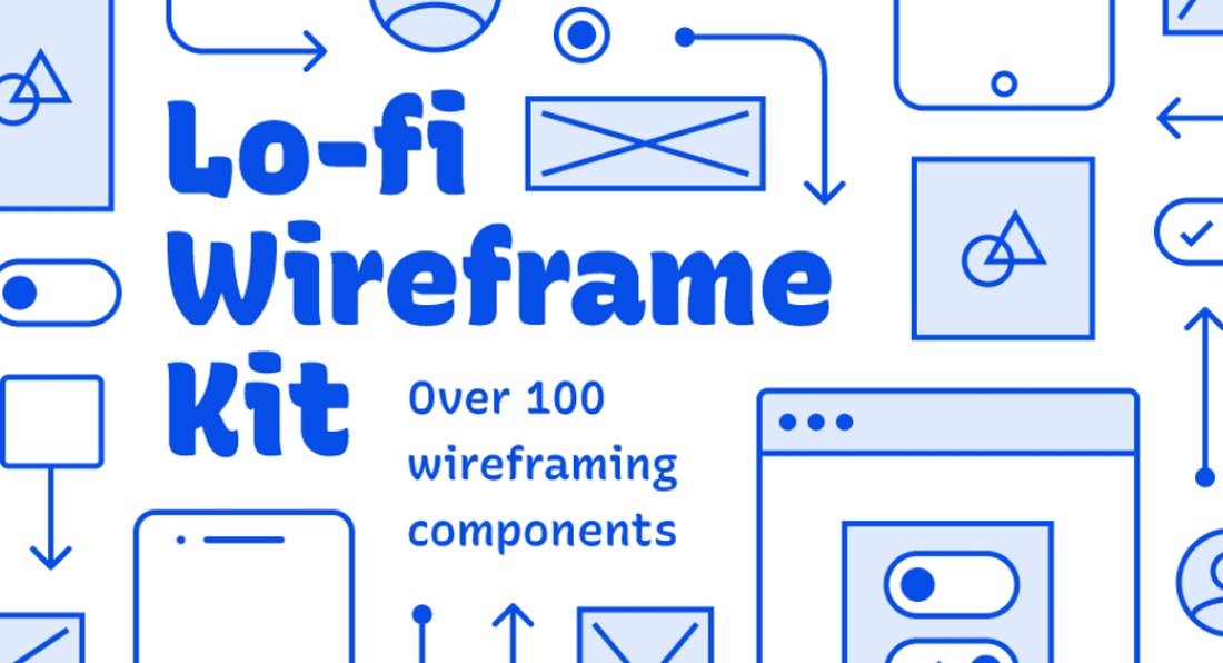 Free Figma Low Fidelity Wireframe Kit