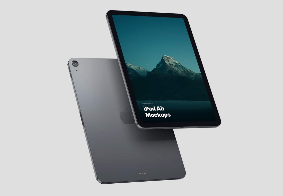 Free Figma iPad Air Mockups