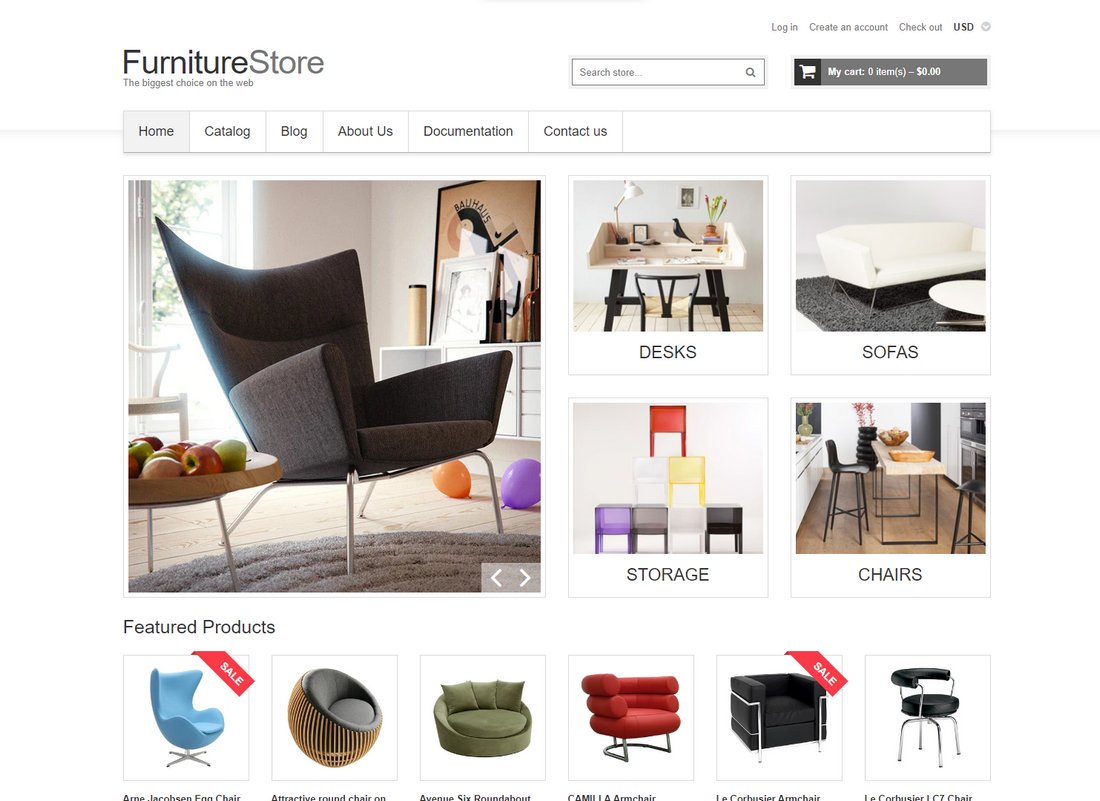 Free Furniture Responsive Shopify Theme