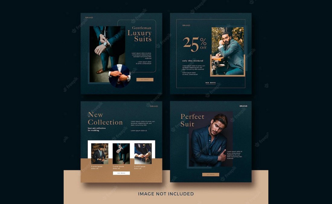 Free Luxury Instagram Post Templates