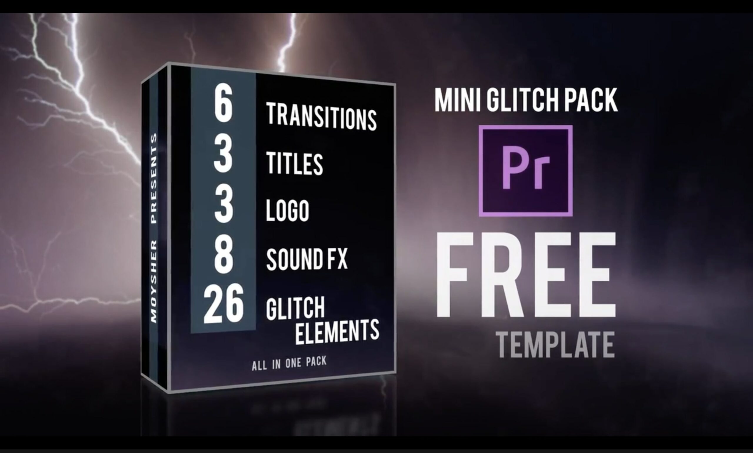  Free Mini Glitch Effects Pack