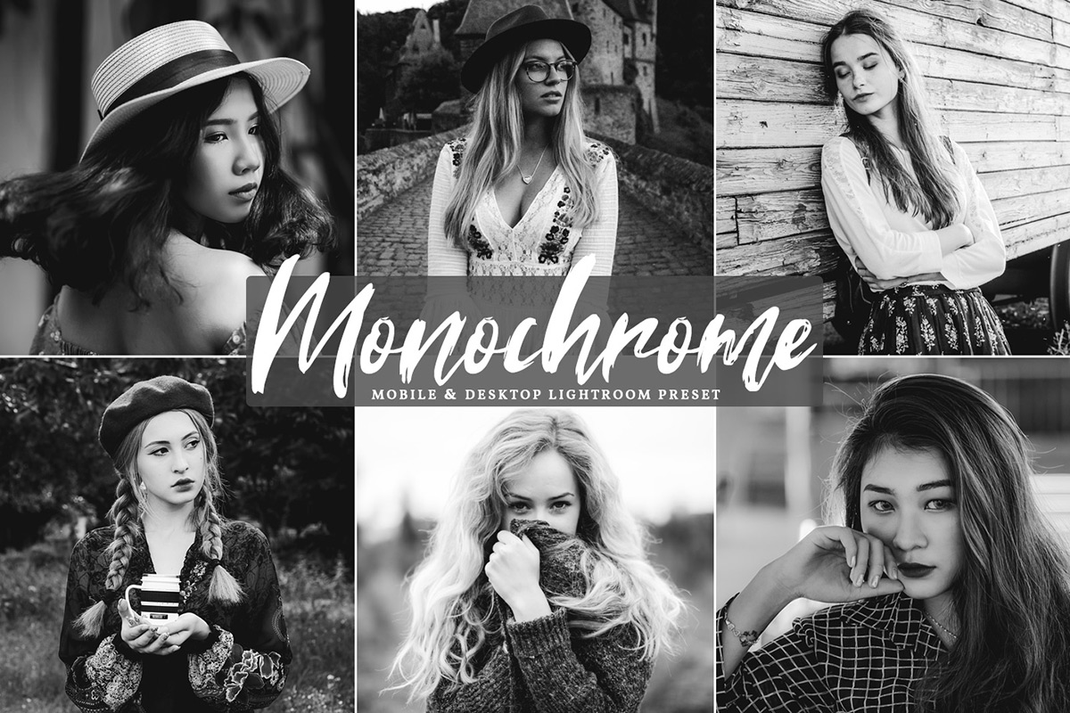 Free Monochrome Mobile & Desktop Lightroom Preset