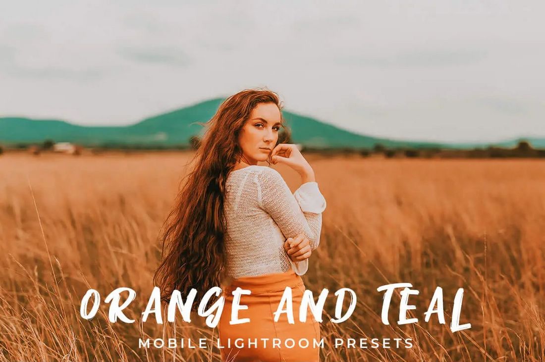 Free Orange and Teal Mobile Lightroom Presets