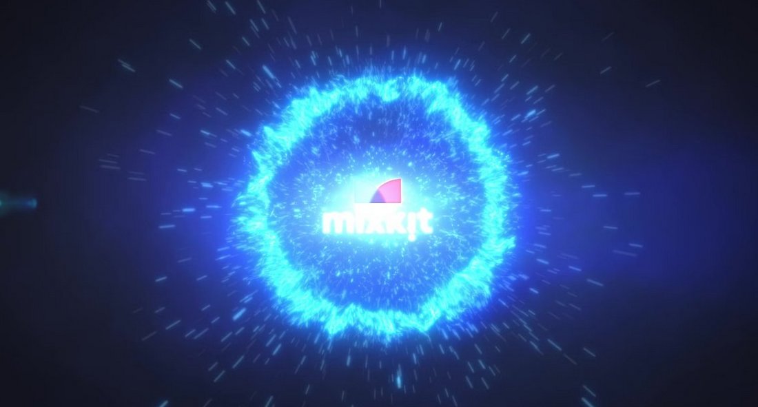 Free Particle Explosion Logo Reveal Template for Premiere Pro