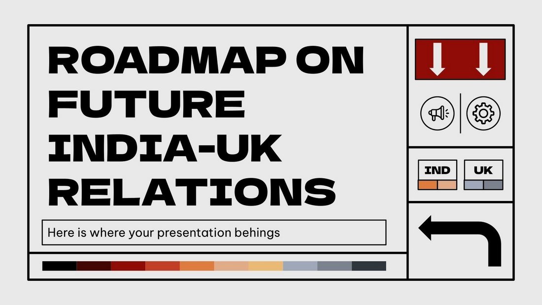 Free Political Roadmap Presentation for Google Slides