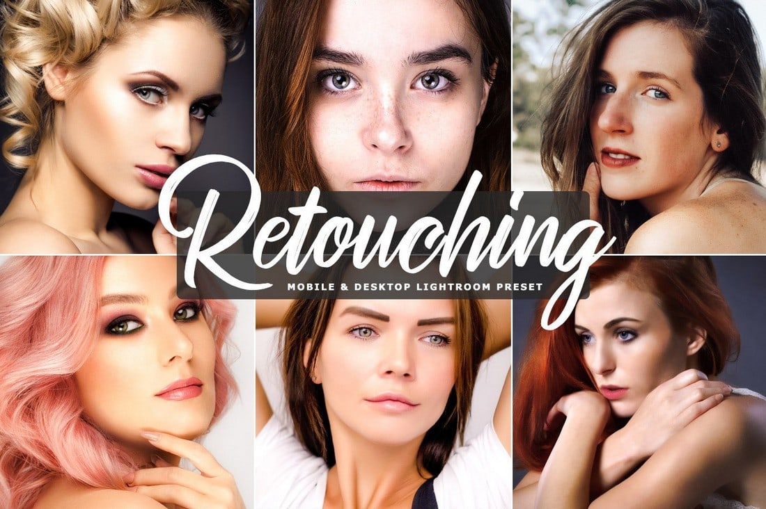 Free Portrait Retouching Lightroom Preset