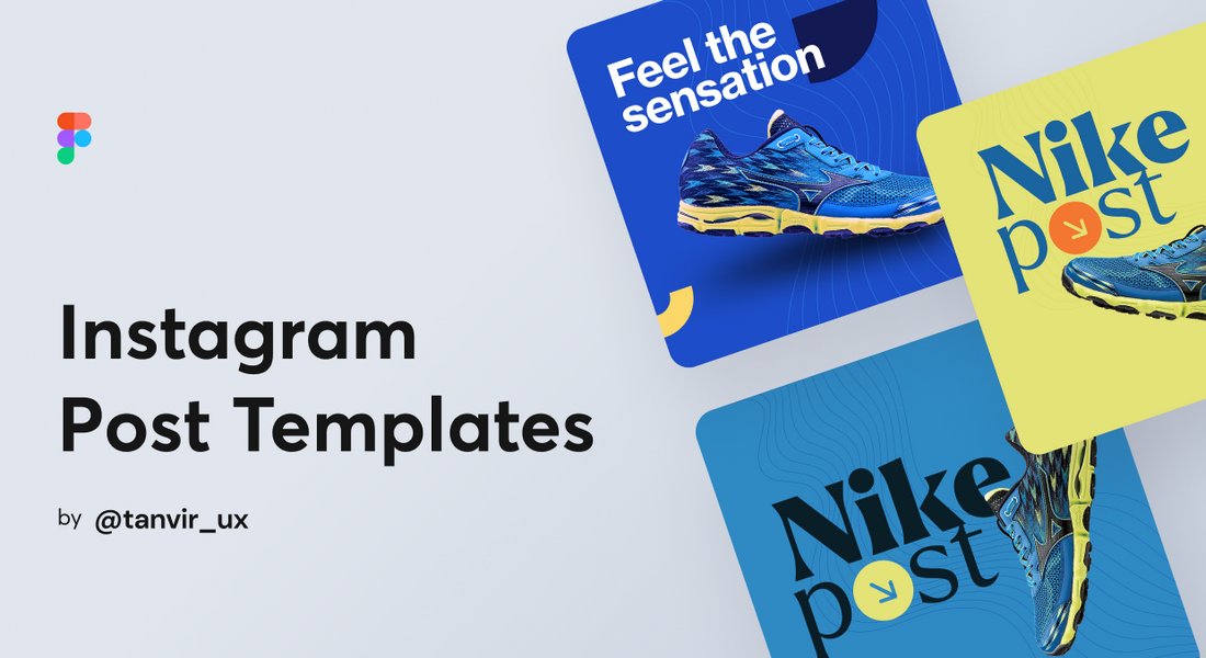 Free Simple Figma Instagram Templates