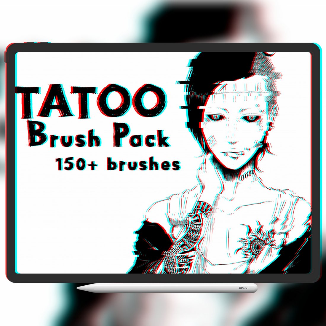 Free Tatoo Brush Pack for Procreate