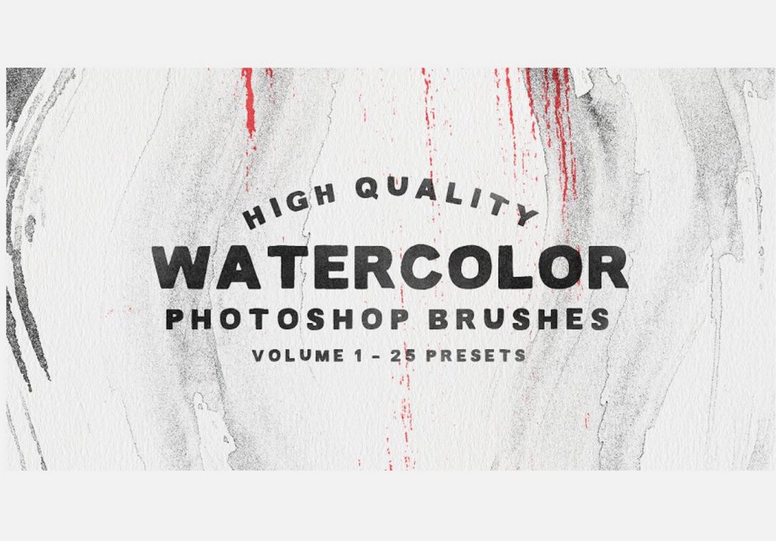 Free Watercolor Texture Brushes for Photoshop