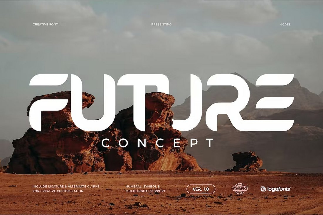 Future Concept - Modern T-Shirt Font