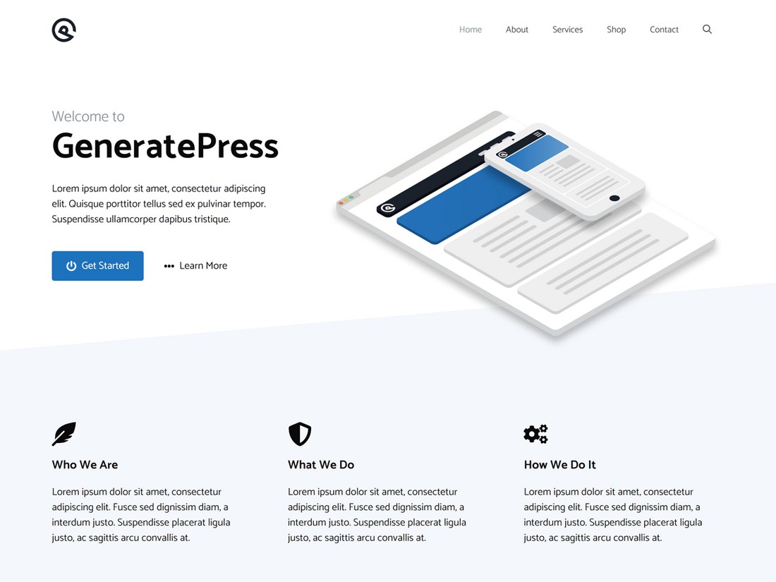 GeneratePress - Free Lightweight WordPress Theme