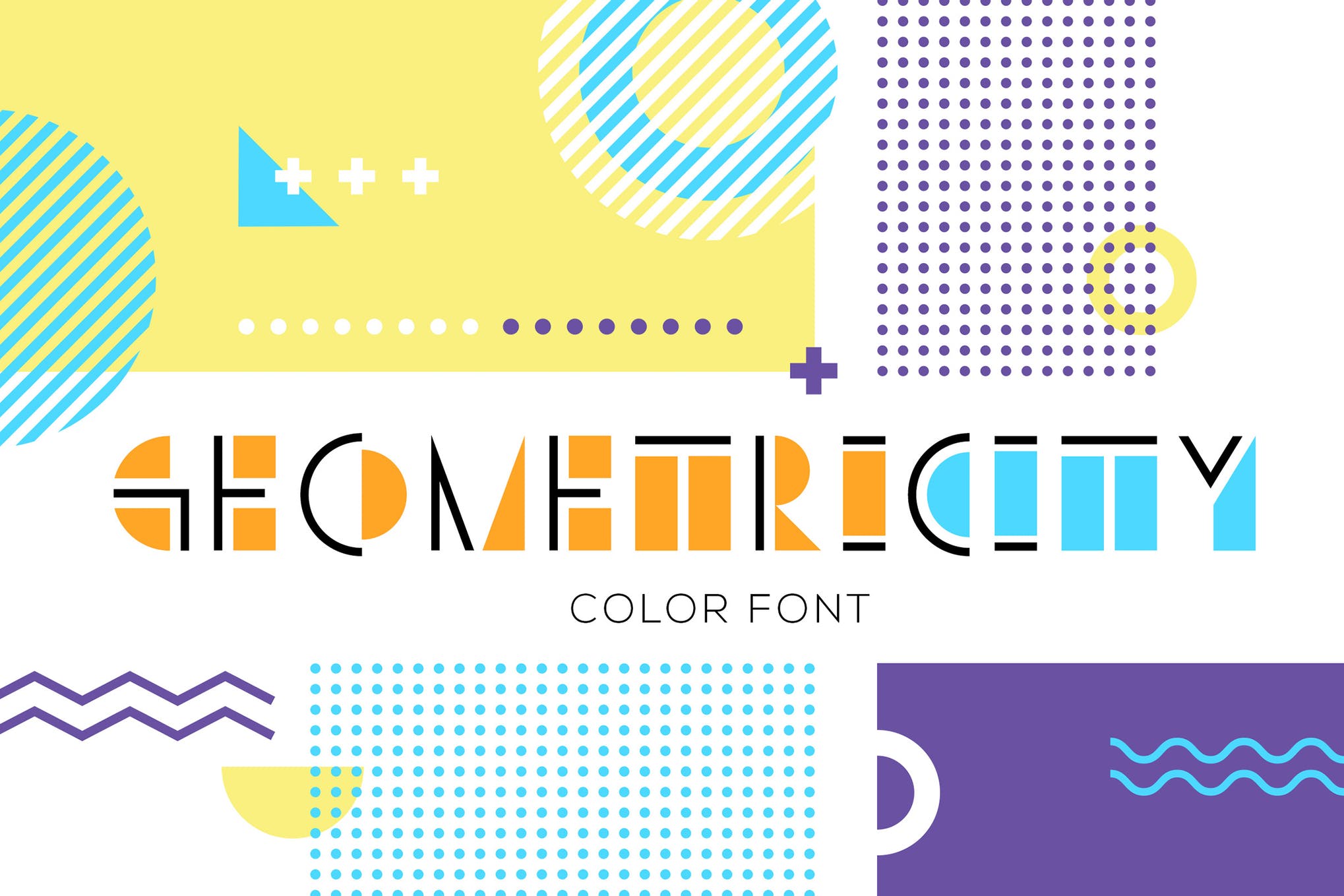 Geometric Font