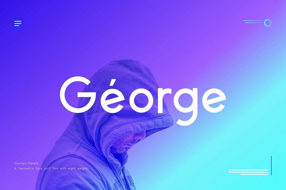 George - Font Geometris Sans