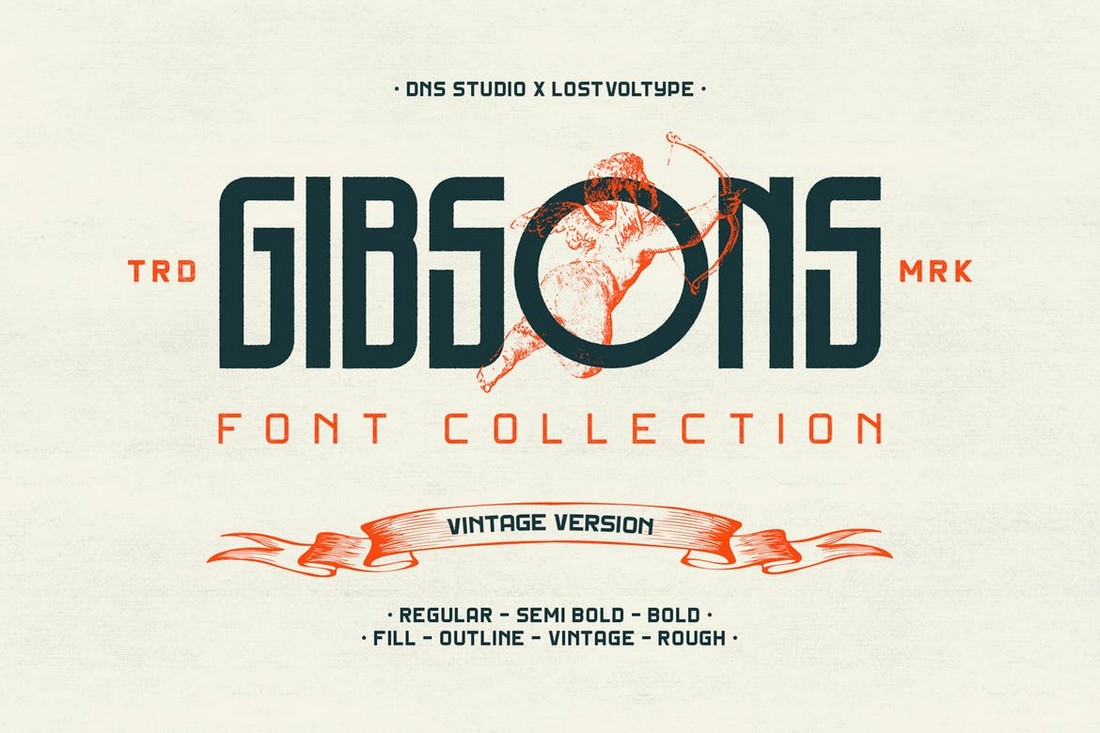 Gibsons Vintage Fonts Collection