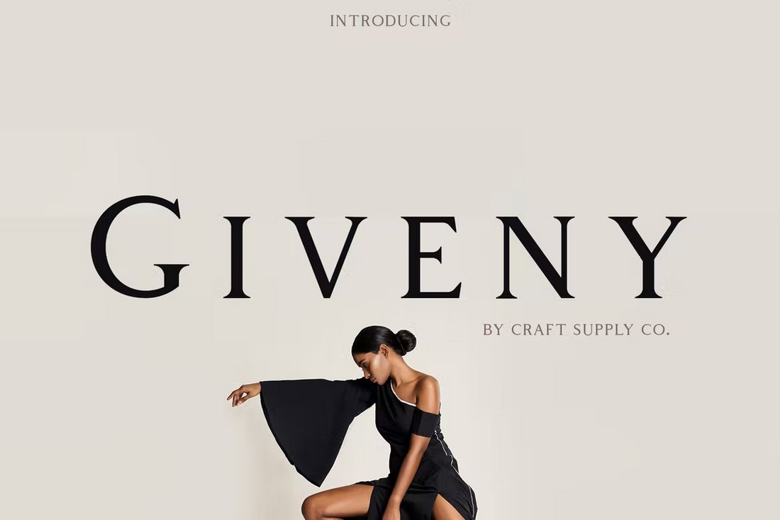 Giveny - Classy Serif Font