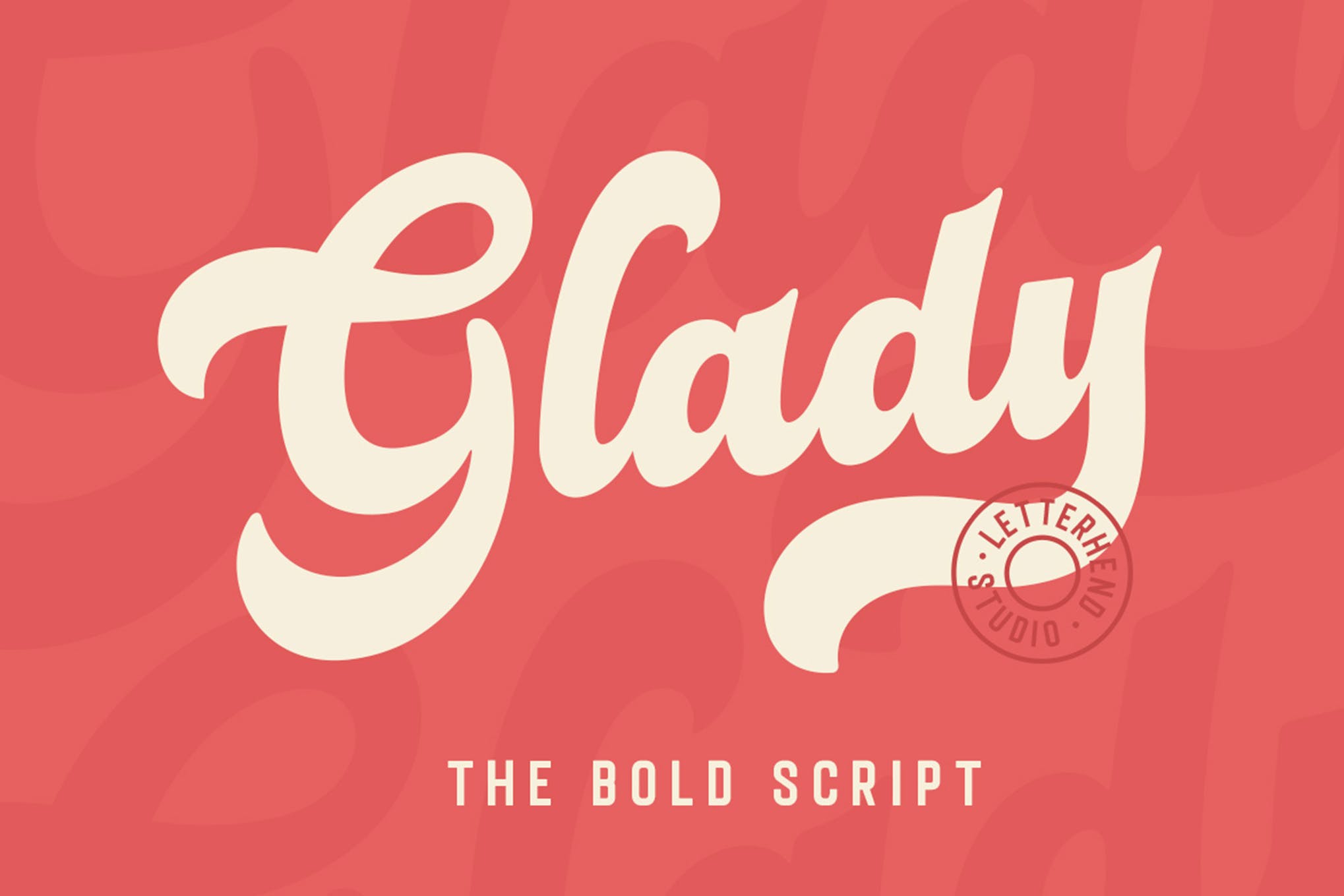 Glady - Bold Script Font