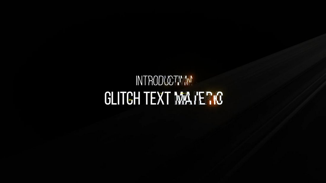 Glitch Text Animation for Premiere Pro