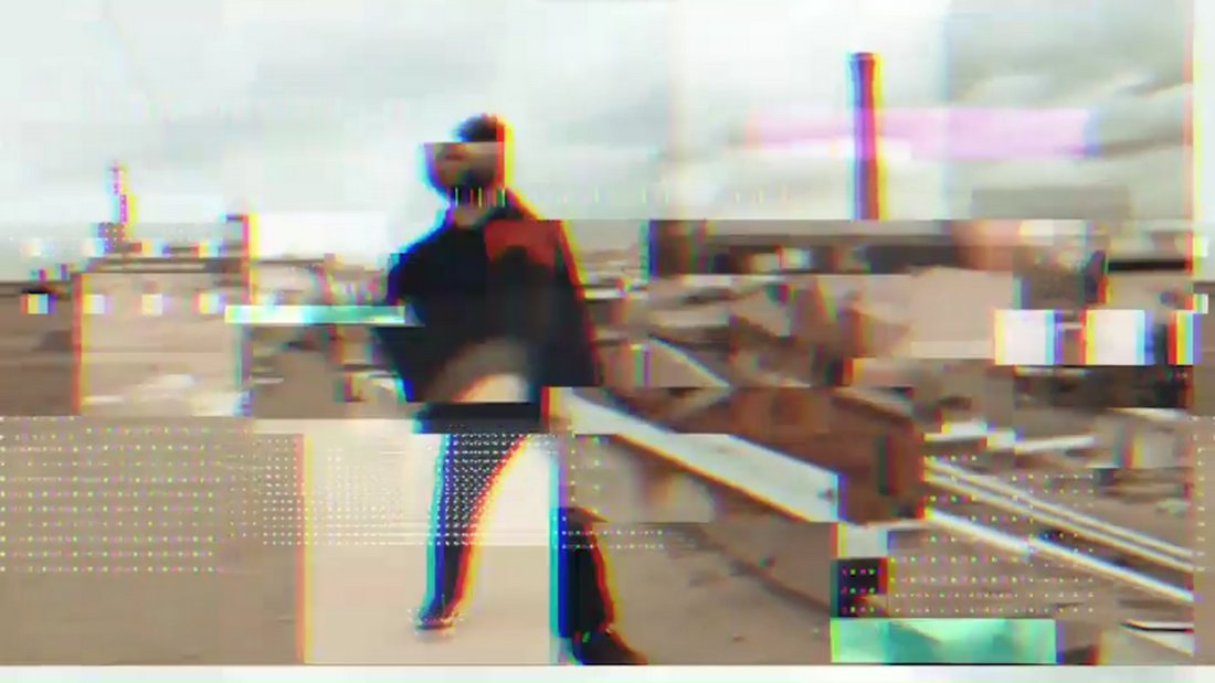 Glitch Transition Effect for Premiere Pro