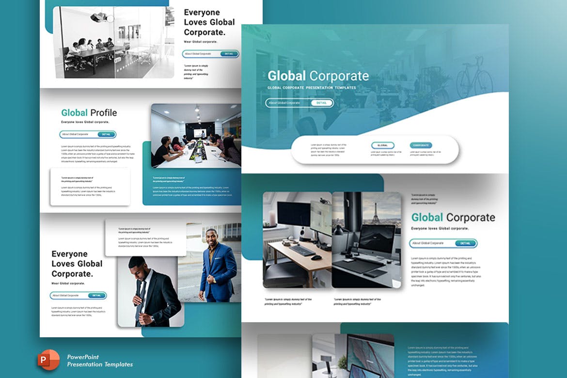 Global Corporate - PowerPoint Template