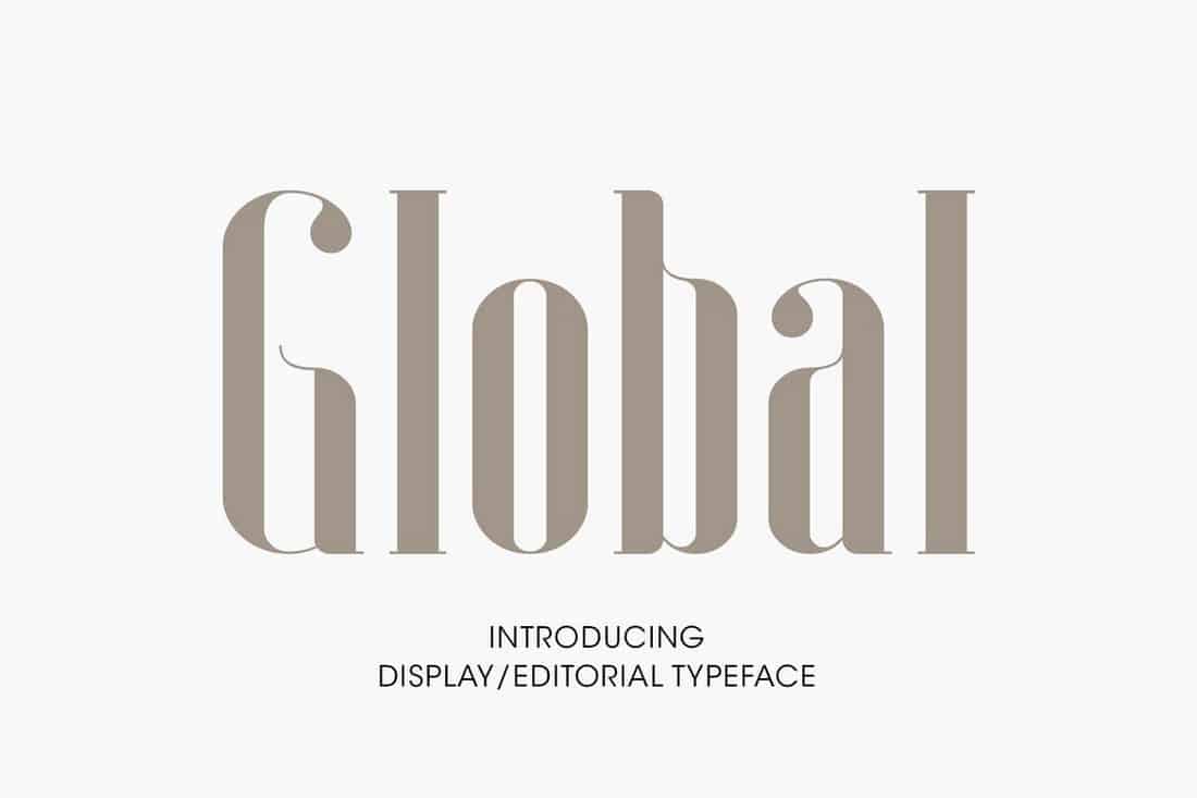 Global - Elegant Serif Font