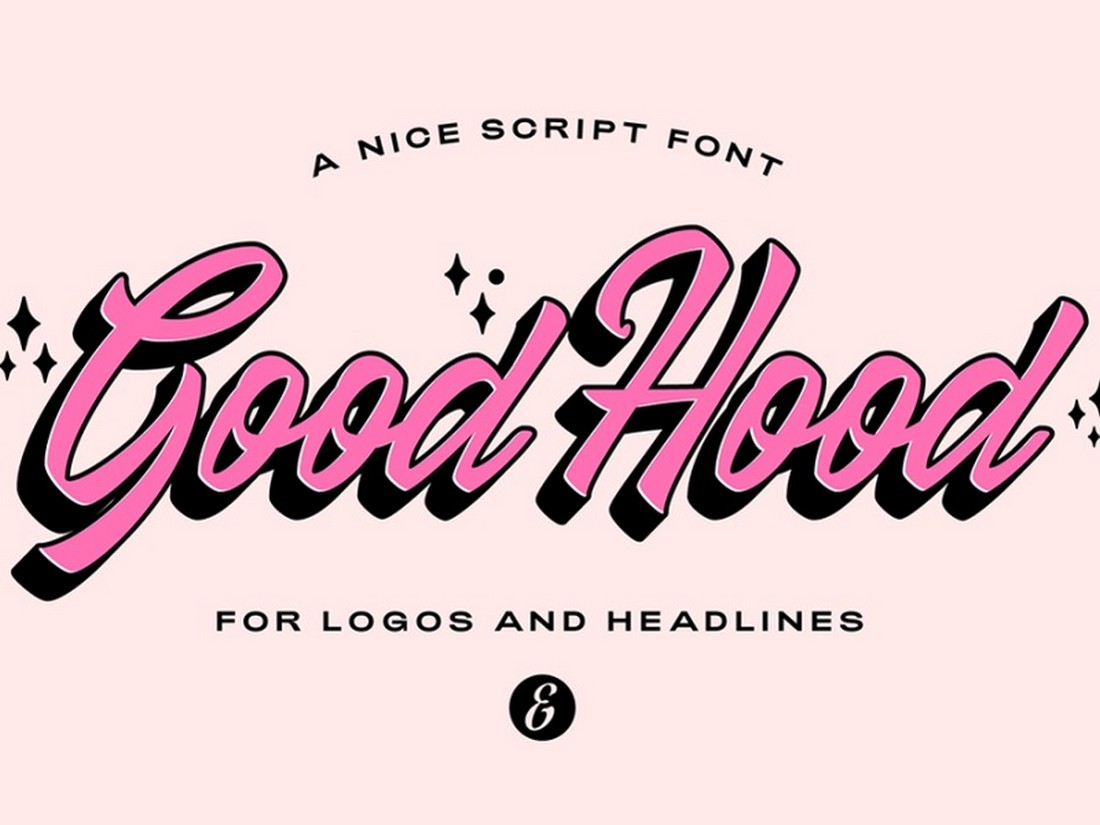 GoodHood - Free Font for Cricut