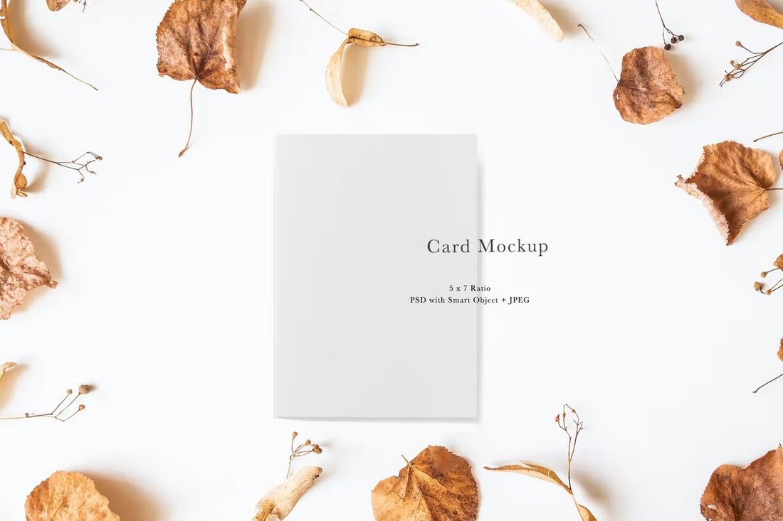 Greeting Card & Invitation Mockup